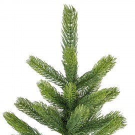 Ель новогодняя искусственная "Premium" 120 см, литой ПЭТ, зеленая, ЗОЛОТАЯ СКАЗКА, 591309