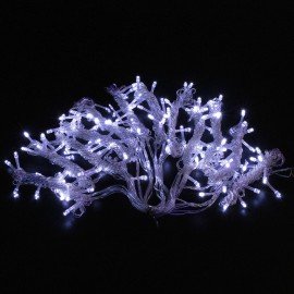 Электрогирлянда-занавес комнатная "Штора" 3х2 м, 144 LED, холодный белый свет, 220 V, ЗОЛОТАЯ СКАЗКА, 591351