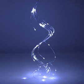 Электрогирлянда-конский хвост комнатная, 2м, 200LED, холодный белый, 220V, ЗОЛОТАЯ СКАЗКА, 591366