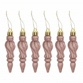 Шары новогодние ёлочные "Vine Delight" 50 предметов, винный/золото/серебро, ЗОЛОТАЯ СКАЗКА, 591718