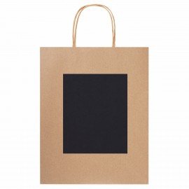 Пакет подарочный (1 штука) 26x13x32 см, скретч-слой + стилус, "Kraft Mix", ассорти, ЗОЛОТАЯ СКАЗКА, 591972