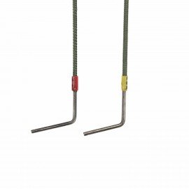 Ель новогодняя искусственная "Пушистая" 120 см, с инеем и шишками, зеленая, ЗОЛОТАЯ СКАЗКА, 592043