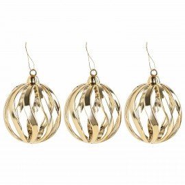 Шары ёлочные 9 шт., 6 см, "Polaris", пластик, бирюзовый/золото, ЗОЛОТАЯ СКАЗКА, 592177