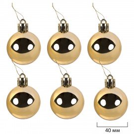 Шары новогодние ёлочные "Black&Gold", НАБОР 130 предметов, черный/золото, пластик, ЗОЛОТАЯ СКАЗКА, 592183