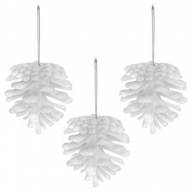 Украшение ёлочное 9 шт, 4 см, "Шишки", пластик, ЗОЛОТАЯ СКАЗКА, 592455