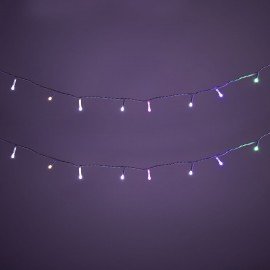 Электрогирлянда-нить комнатная "Pastel", 10м, 120LED, мультицветная, 220 V, контроллер, ЗОЛОТАЯ СКАЗКА, 592472