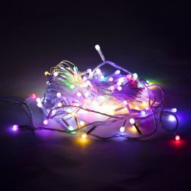 Электрогирлянда-нить комнатная "Pastel", 10м, 120LED, мультицветная, 220 V, контроллер, ЗОЛОТАЯ СКАЗКА, 592472