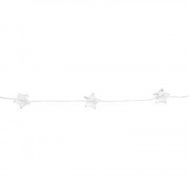 Электрогирлянда-нить комнатная "Звезды", 2м, 20LED, мультицветная, батарейки, ЗОЛОТАЯ СКАЗКА, 592477