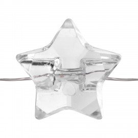 Электрогирлянда-нить комнатная "Звезды", 2м, 20LED, мультицветная, батарейки, ЗОЛОТАЯ СКАЗКА, 592477