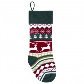 Носок новогодний для подарков, 23*2*54см, "Волшебство в носке", полиэстер, ЗОЛОТАЯ СКАЗКА, 592504