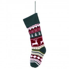 Носок новогодний для подарков, 23*2*54см, "Волшебство в носке", полиэстер, ЗОЛОТАЯ СКАЗКА, 592504