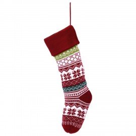 Носок новогодний для подарков, 23*2*54см, "Мечты сбываются", полиэстер, ЗОЛОТАЯ СКАЗКА, 592505