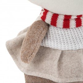 Украшение новогоднее интерьерное 40см "Веселый оленёнок", полиэстер, ЗОЛОТАЯ СКАЗКА, 592508