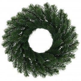 Венок новогодний, d42 см "Волшебство", литой ПЭТ, ЗОЛОТАЯ СКАЗКА, 592516