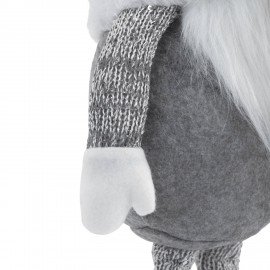 Украшение новогоднее интерьерное 70см "Гном Милаш", телескопические ножки, полиэстер, ЗОЛОТАЯ СКАЗКА, 592521