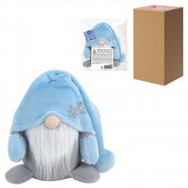 Украшение новогоднее интерьерное 17см "Волшебный Гном", полиэстер, ЗОЛОТАЯ СКАЗКА, 592525