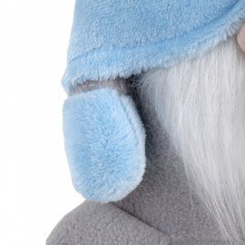 Украшение новогоднее интерьерное 17см "Волшебный Гном", полиэстер, ЗОЛОТАЯ СКАЗКА, 592525