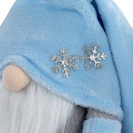 Украшение новогоднее интерьерное 17см "Волшебный Гном", полиэстер, ЗОЛОТАЯ СКАЗКА, 592525