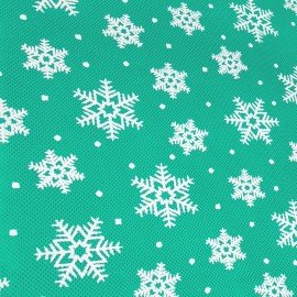 Подарочный мешок, НАБОР 3шт, новогодний, 30х20см, "Snowflakes", нетканый материал, ЗОЛОТАЯ СКАЗКА, 592534