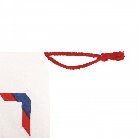 Подарочный мешок (1шт) новогодний, 40х60см, "Почта Деда Мороза", полиэстер, хлопок, ЗОЛОТАЯ СКАЗКА, 592538