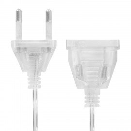 Удлинитель для электрогирлянд 3м, прозрачный шнур, пакет, ЗОЛОТАЯ СКАЗКА, 592554