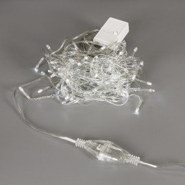 Удлинитель для электрогирлянд 5м, прозрачный шнур, пакет, ЗОЛОТАЯ СКАЗКА, 592555