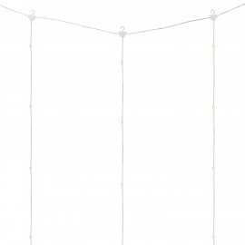 Электрогирлянда-занавес комнатная "Штора" 3х3м, 300LED, тёплый белый, USB, ЗОЛОТАЯ СКАЗКА, 592556