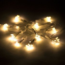 Гирлянда-пучки "Bundles", 150LED, 2,4м, 10 пучков, тёплый белый, USB, ЗОЛОТАЯ СКАЗКА, 592557