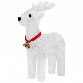 Фигурка LED "Олень", 27см, 24LED, холодный белый, батарейки, ЗОЛОТАЯ СКАЗКА, 592560