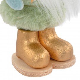 Украшение новогоднее интерьерное, 22см, "Пушистый гномик", полиэстер, пенопласт, ЗОЛОТАЯ СКАЗКА, 592564