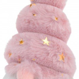 Украшение новогоднее интерьерное, 22см, "Пушистый гномик", полиэстер, пенопласт, ЗОЛОТАЯ СКАЗКА, 592564