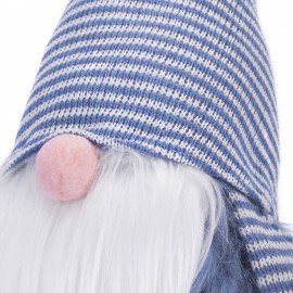 Украшение новогоднее интерьерное, 63 см, "Гном в костюме", полиэстер, пенопласт, ЗОЛОТАЯ СКАЗКА, 592568