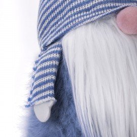 Украшение новогоднее интерьерное, 63 см, "Гном в костюме", полиэстер, пенопласт, ЗОЛОТАЯ СКАЗКА, 592568