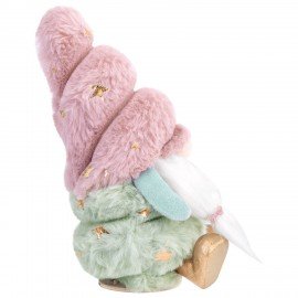 Украшение новогоднее интерьерное, 18см, "Усатый гномик", полиэстер, пенопласт, ЗОЛОТАЯ СКАЗКА, 592569