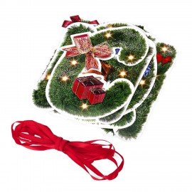 Гирлянда новогодняя "С Новым Годом", 11 букв, 10х15см, картон, 2м лента, ЗОЛОТАЯ СКАЗКА, 592586