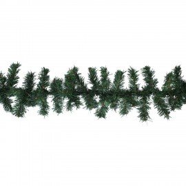 Гирлянда хвойная, длина 270 см, диаметр 20 см, "Хмаs Time", ПВХ, ЗОЛОТАЯ СКАЗКА, 592602