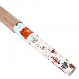 Бумага упаковочная новогодняя НАБОР 3шт "Winter Dreams", С ЭФФЕКТАМИ 70х100см ЗОЛОТАЯ СКАЗКА, 592613