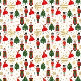 Бумага упаковочная новогодняя НАБОР 3шт "Winter Dreams", С ЭФФЕКТАМИ 70х100см ЗОЛОТАЯ СКАЗКА, 592613