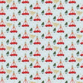 Бумага упаковочная новогодняя НАБОР 3шт "Frosty", С ЭФФЕКТАМИ, 70х100см, ЗОЛОТАЯ СКАЗКА, 592614