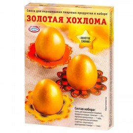 Красители пасхальные для яиц ЖИДКИЕ "Золотое сияние", золотистый цвет, 81265