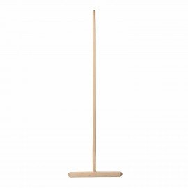 Швабра для пола деревянная, длина черенка 120 см, рабочая часть 35 см