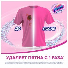 Средство "Мягкий пятновыводитель для тканей Vanish", 450 мл, 8078305