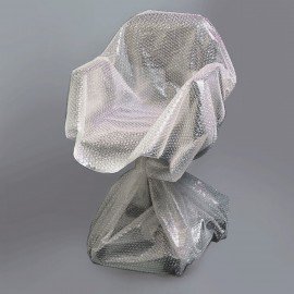 Пленка воздушно-пузырчатая 2-слойная, ширина 1,2 м, длина 100 м, плотность 75 г/м2