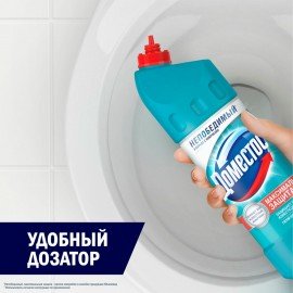 Чистящее средство 1 л, DOMESTOS (Доместос) "Свежесть Атлантики", с отбеливающим эффектом