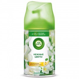 Сменный баллон 250 мл, AIRWICK "Нежные Цветы", для автоматических освежителей, универсальный, 224391