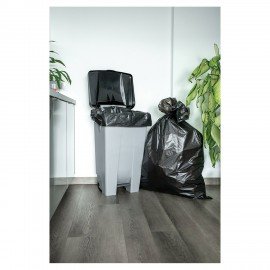 Мешки для мусора 240 л, черные, в рулоне 20 шт., ПВД, 35 мкм, 140х90 см, PACLAN "Big&Strong"