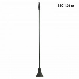 Ледоруб-топор 15 см, ВЕС 1,05 кг, металлическая ручка 135 см, D=25 мм, для уборки льда, наледи, слежавшегося снега, Б-3