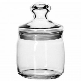 Банка для сыпучих продуктов, с крышкой, КОМПЛЕКТ 3 штуки, 500 мл, стекло, PASABAHCE "ЧЕШНИ", фирменная подарочная упаковка, 97424