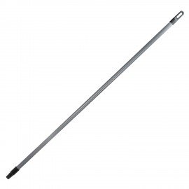 Черенок рукоятка для уборочного инвентаря 120 см, еврорезьба, металлопластик, d=2,2 см, IDEA, М 5143, М5143