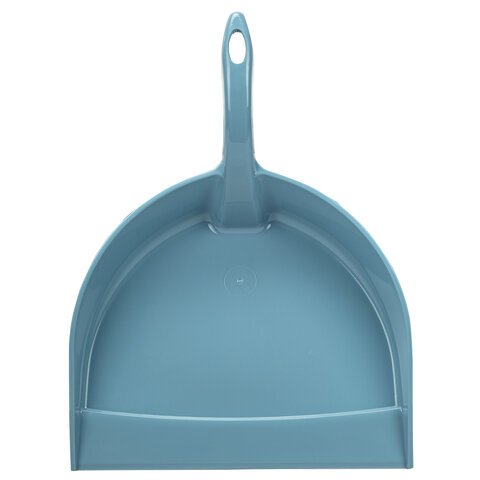 Совок для мусора, низкая рукоятка, пластик, серо-голубой, ассорти, "ИДЕАЛ", эконом IDEA, М 5190